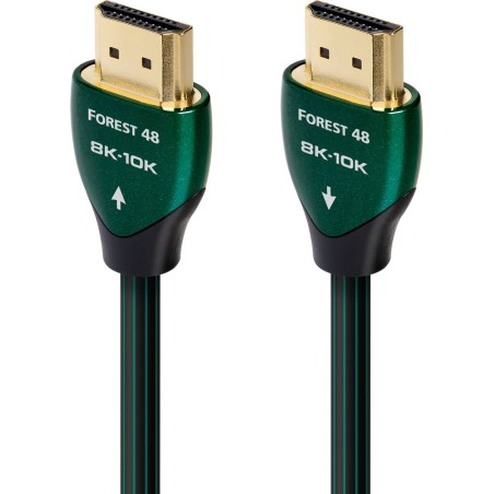 AudioQuest Forest 48 | Cable HDMI de plata 48 Gbps