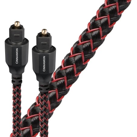 AudioQuest Cinnamon óptico | Cable Toslink de máxima pureza