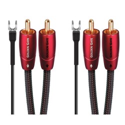 AudioQuest Golden Gate | Cable de phono DIN y RCA