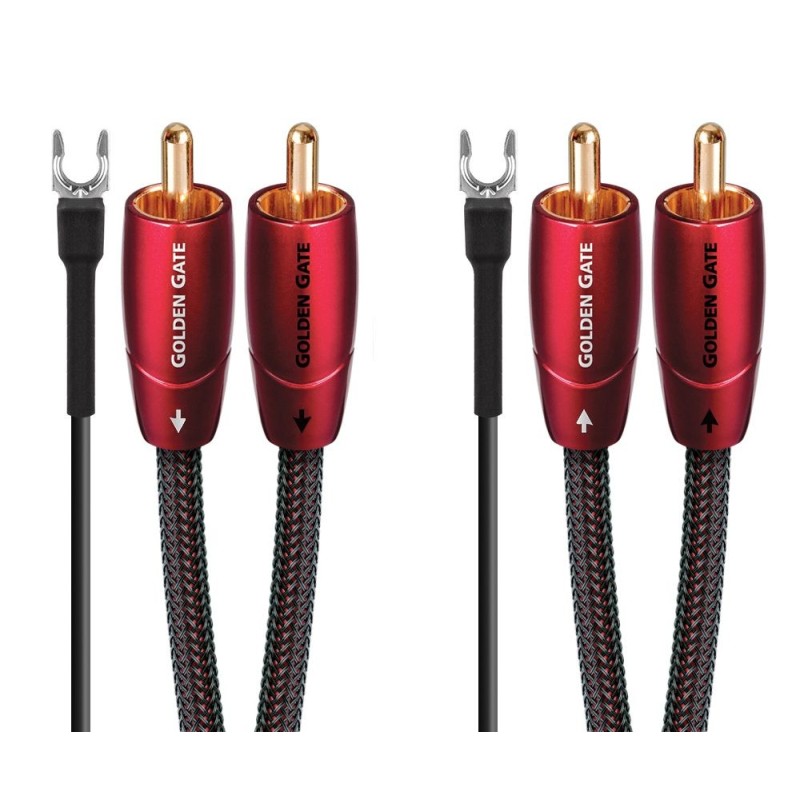 AudioQuest Golden Gate | Cable de phono DIN y RCA