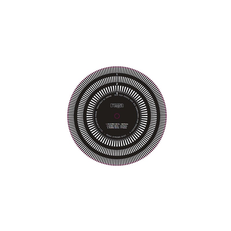 Estroboscopio Rega | Mide la velocidad de cualquier giradiscos