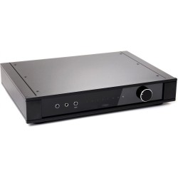 Rega Elex Mk4 · amplificador integrado vista tres cuartos derecha