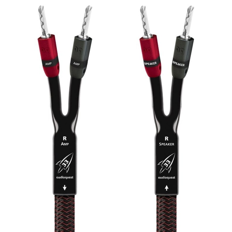 AudioQuest Rocket 33 | Cable de altavoz conductor sólido