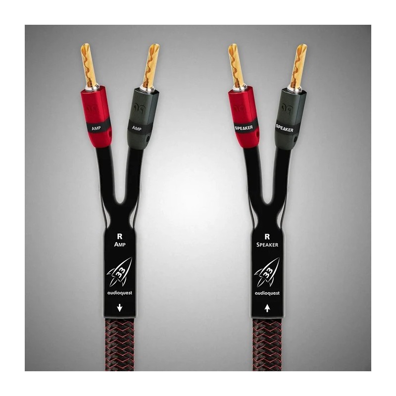 AudioQuest Rocket 33 | Cable de altavoz conductor sólido