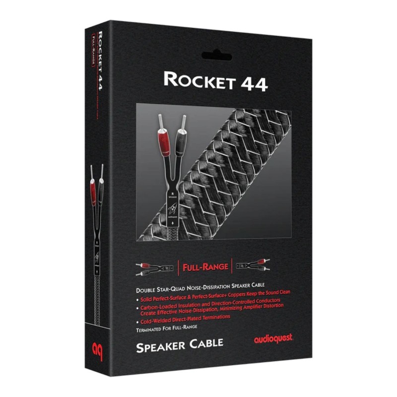 AudioQuest Rocket 44 | Cable de altavoz PSC+ sólido