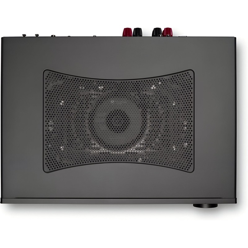 Cambridge Audio CXA81 MkII Negro — vista superior trasera con los terminales