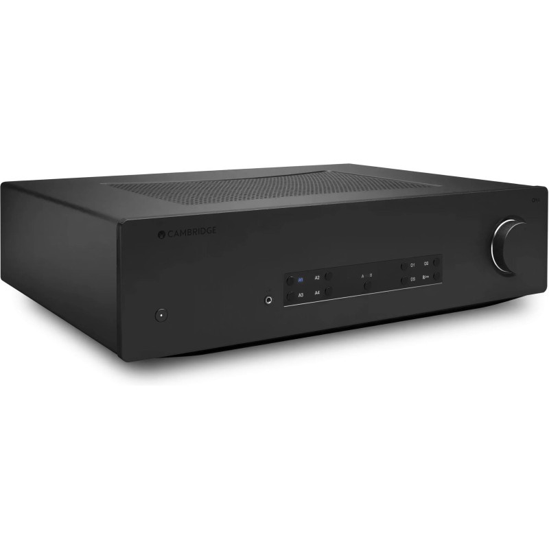 Cambridge Audio CXA81 MkII Negro — vista frontal en ángulo
