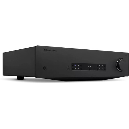 Cambridge Audio CXA81 MkII Negro — amplificador integrado, detalle del frontal | Stella AV