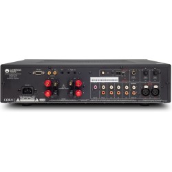 Cambridge Audio CXA81 MkII Lunar Gris — detalle trasero de conexiones y terminales