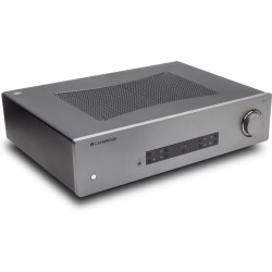 Cambridge Audio CXA81 MkII Lunar Gris — vista superior en ángulo con la rejilla