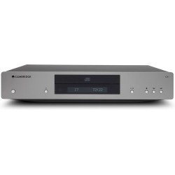 Cambridge Audio CXC v2 Lunar Gris — transporte de CD, vista frontal con la pantalla | Stella AV