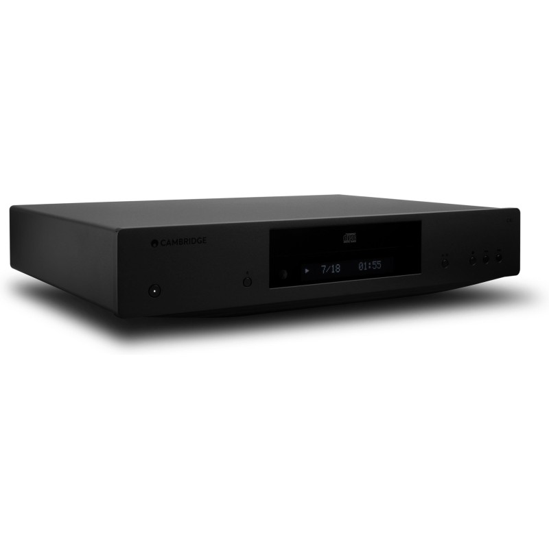 Cambridge Audio CXC v2 Negro — vista frontal en ángulo