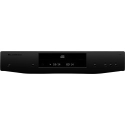 Cambridge Audio CXC v2 Negro — detalle de la pantalla con pista y tiempo