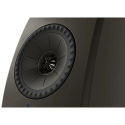 KEF LSX II LT Graphite Grey — detalle del driver Uni-Q