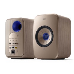 KEF LSX II Soundwave — par de altavoces, vista frontal