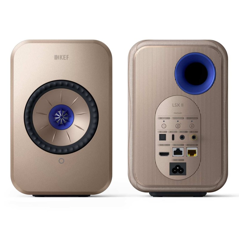 KEF LSX II Soundwave — altavoz individual, vista frontal