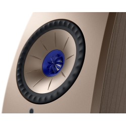 KEF LSX II Soundwave — detalle del Uni-Q azul