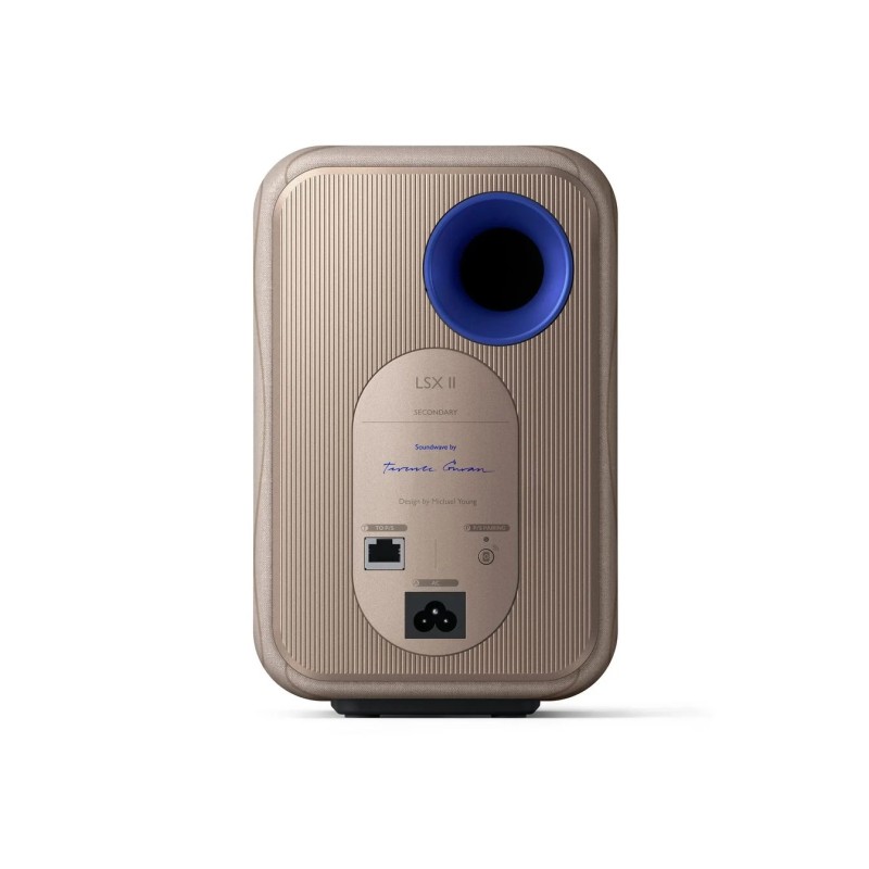 KEF LSX II Soundwave — altavoz individual, vista lateral