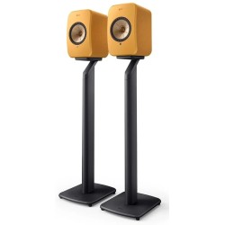 KEF S1 — pies de suelo en negro para LSX II