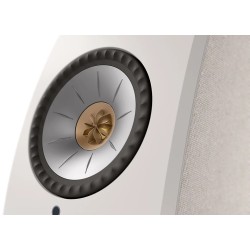 KEF LSX II Cotton White — detalle del Uni-Q