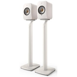 KEF S1 — pies de suelo en blanco para LSX II