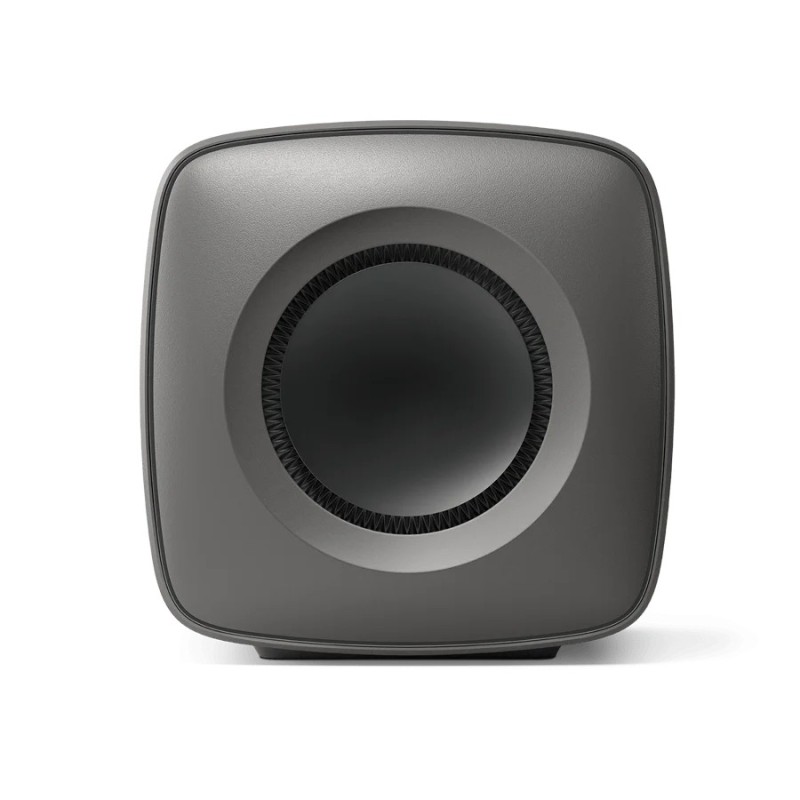 KEF KC62 Titanium — vista frontal del woofer