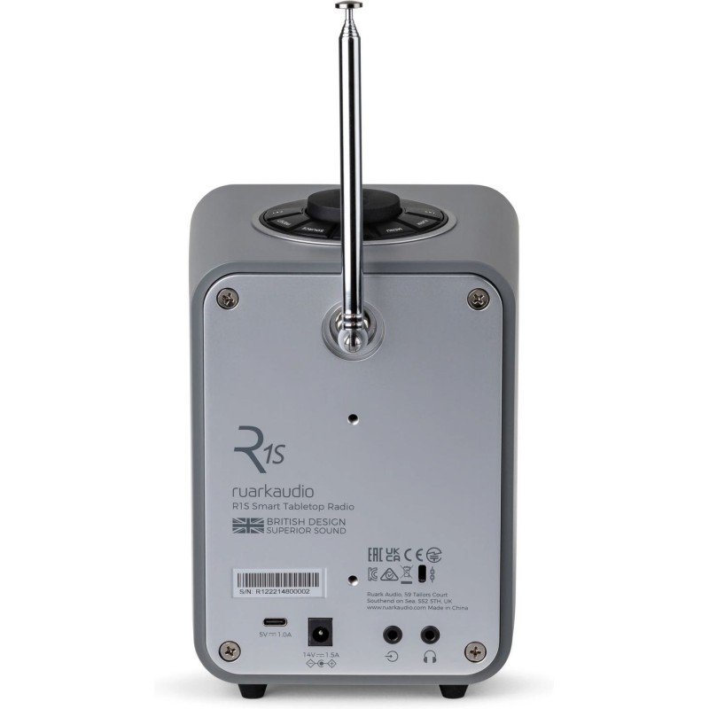 Ruark R1S — radio inteligente DAB+, FM e internet con Wi-Fi — imagen 5
