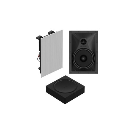 Sonos Bundle Amp In-Wall — Sonos Amp y Altavoces Empotrados de Pared