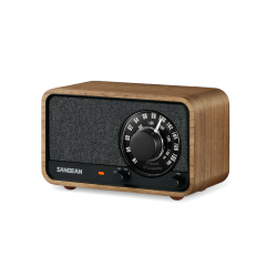 Sangean WR-8 — radio AM/FM de madera con Bluetooth y batería — imagen 2