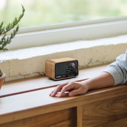 Sangean WR-8 — radio AM/FM de madera con Bluetooth y batería — imagen 6
