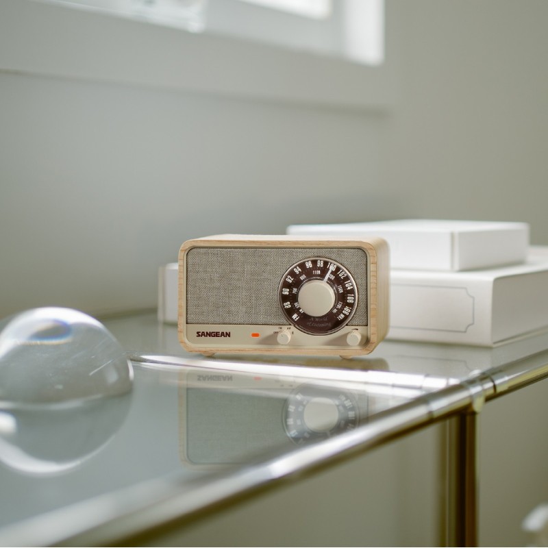 Sangean WR-8 — radio AM/FM de madera con Bluetooth y batería — imagen 24