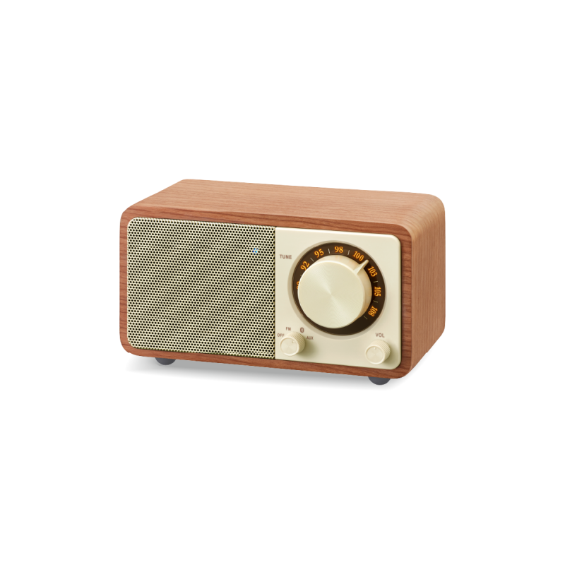 Sangean WR-7+ — radio FM de madera con Bluetooth y batería — imagen 2
