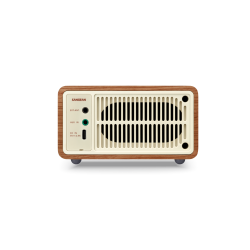 Sangean WR-7+ — radio FM de madera con Bluetooth y batería — imagen 3