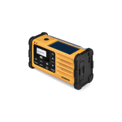 Sangean MMR-88 DAB — radio de emergencia con dinamo, solar y linterna — imagen 1