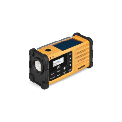Sangean MMR-88 DAB — radio de emergencia con dinamo, solar y linterna — imagen 3