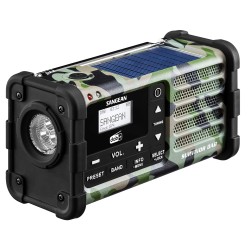 Sangean MMR-88 DAB — radio de emergencia con dinamo, solar y linterna — imagen 9