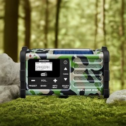 Sangean MMR-88 DAB — radio de emergencia con dinamo, solar y linterna — imagen 10