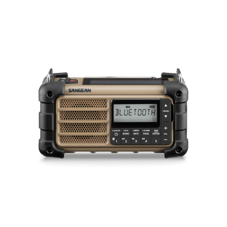 Sangean MMR-99 — radio de emergencia con Bluetooth, IP55 y dinamo — imagen 1