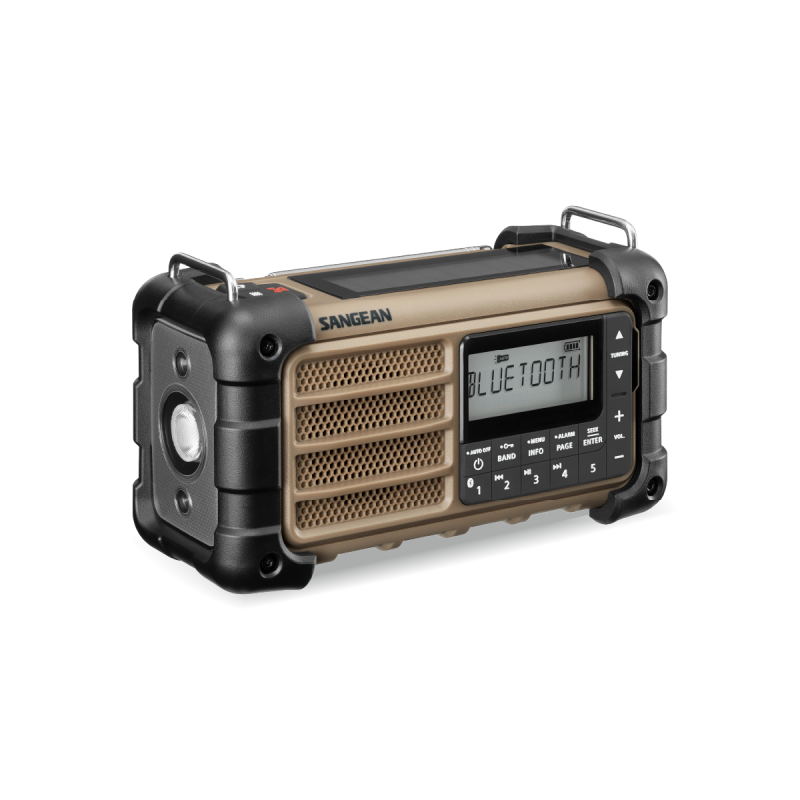 Sangean MMR-99 — radio de emergencia con Bluetooth, IP55 y dinamo — imagen 3