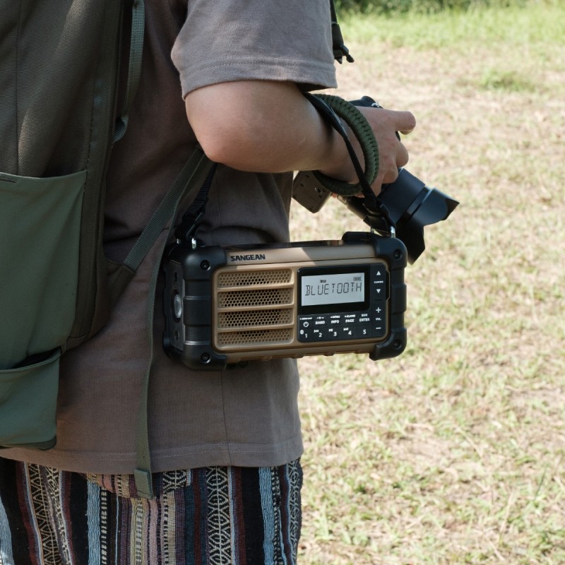Sangean MMR-99 — radio de emergencia con Bluetooth, IP55 y dinamo — imagen 7