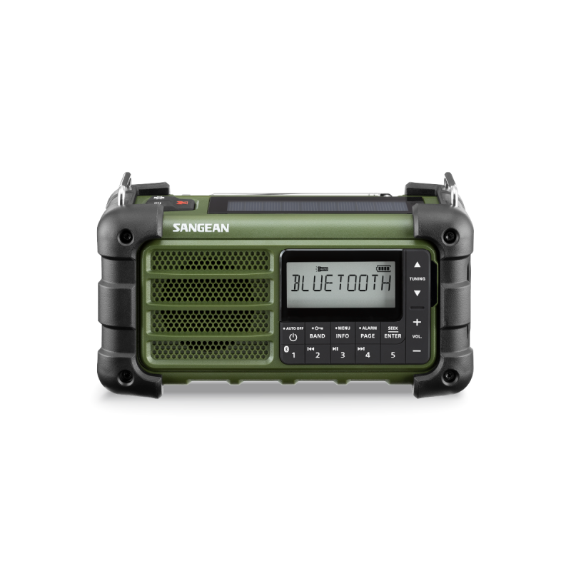 Sangean MMR-99 — radio de emergencia con Bluetooth, IP55 y dinamo — imagen 9