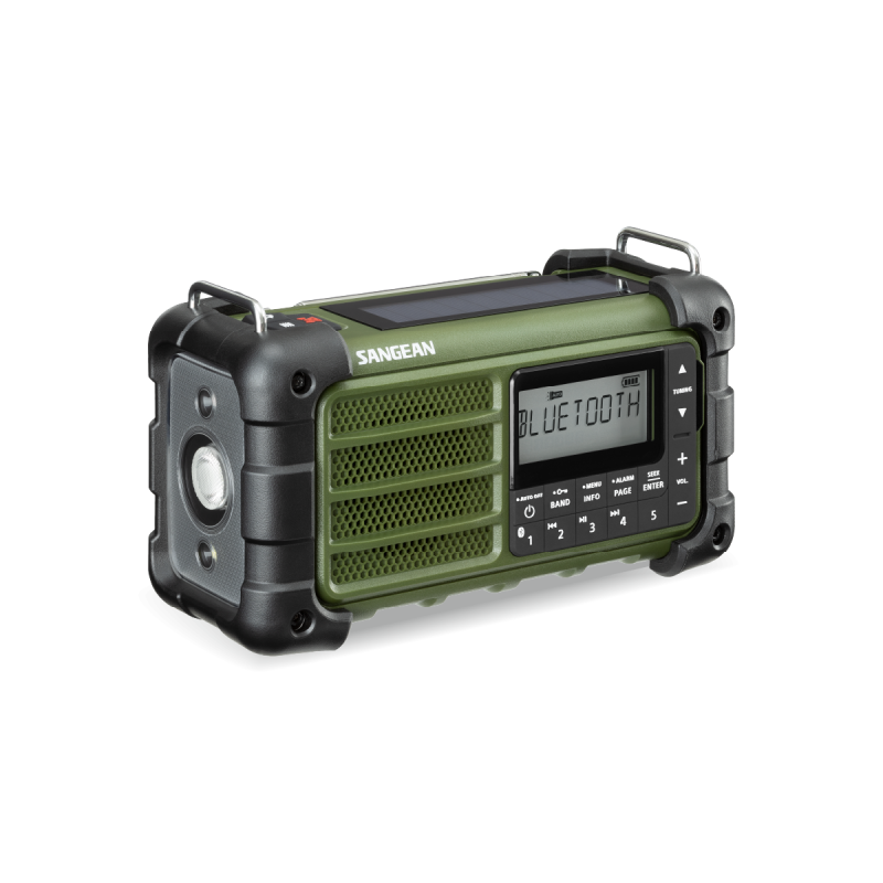 Sangean MMR-99 — radio de emergencia con Bluetooth, IP55 y dinamo — imagen 11