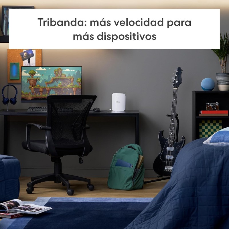 eero Pro 7 Wi-Fi 7 mesh de triple banda, pack de 3 | Stella AV