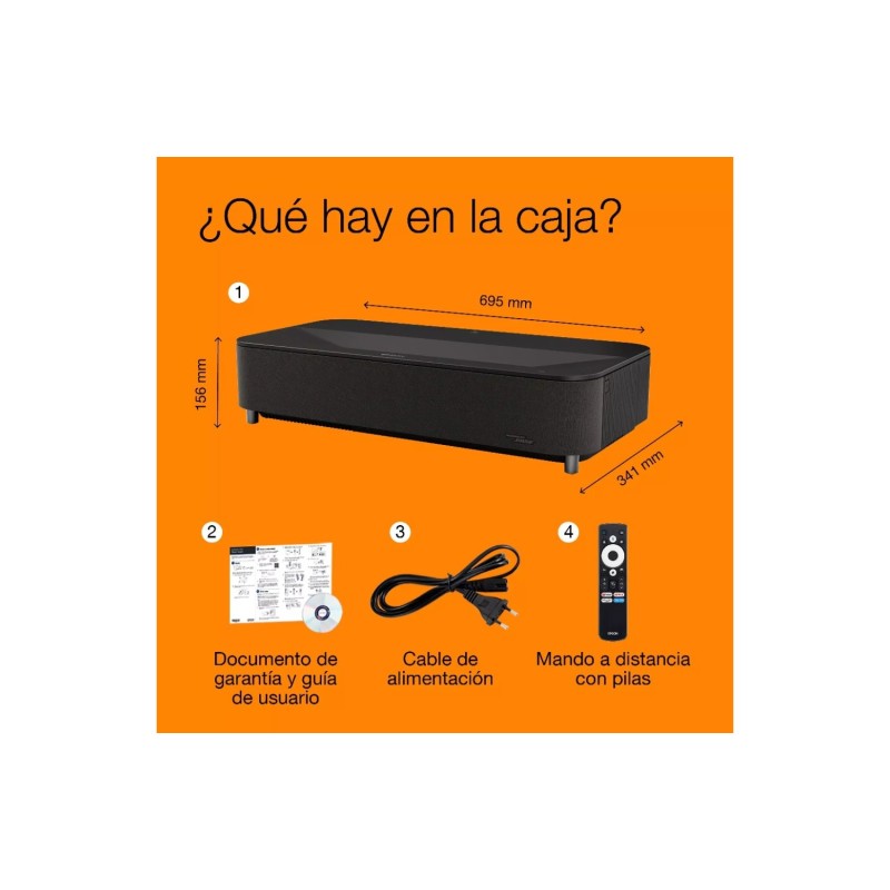 Epson EH-LS970 proyector láser 4K ultracorta distancia | Stella AV