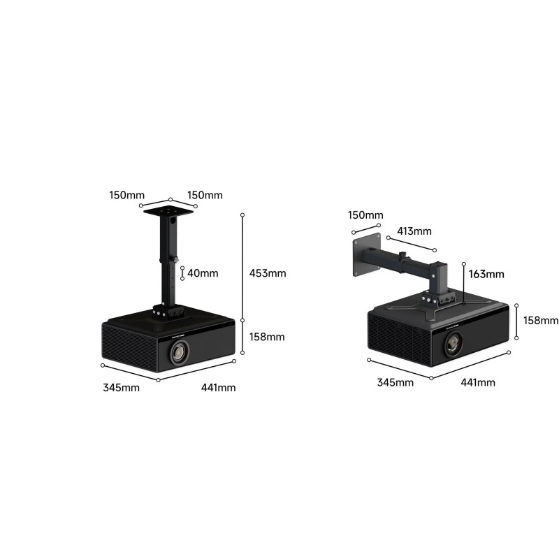 XGIMI soporte de techo Ultra para proyector Titan | Stella AV