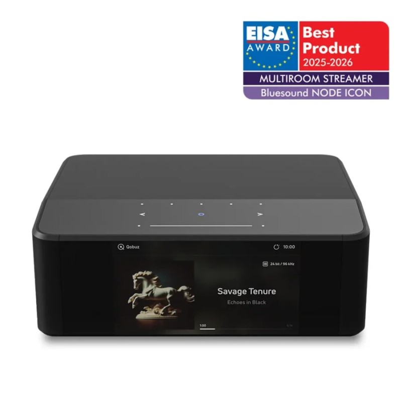 Bluesound Node Icon streamer con doble DAC y XLR | Stella AV