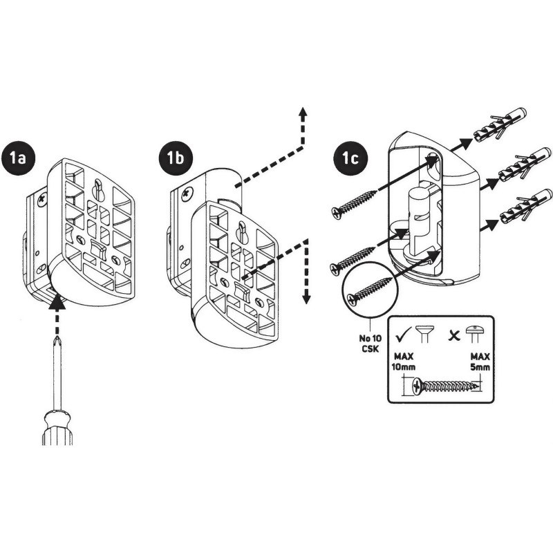 Bluesound WM100 soporte de pared Pulse Flex | Stella AV