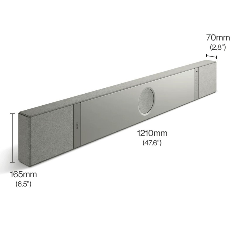 KEF XIO barra de sonido Dolby Atmos 5.1.2 | Stella AV