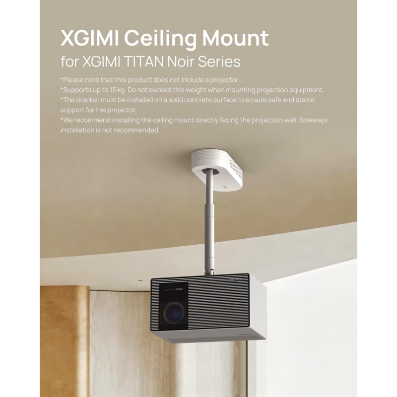 XGIMI C231B soporte de techo para Titan Noir | Stella AV