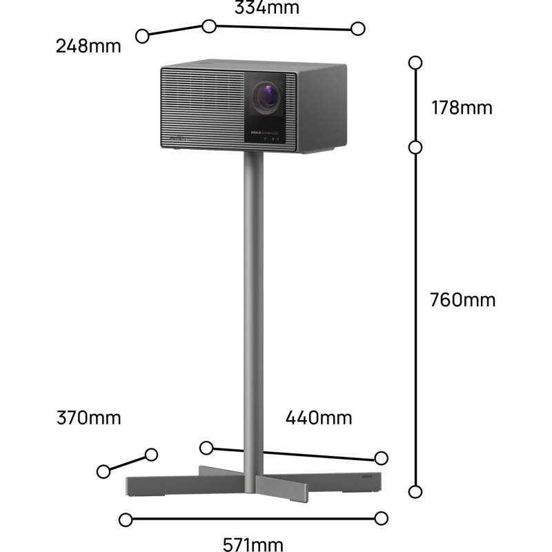 XGIMI F072S soporte de suelo X Ultra para Titan Noir | Stella AV